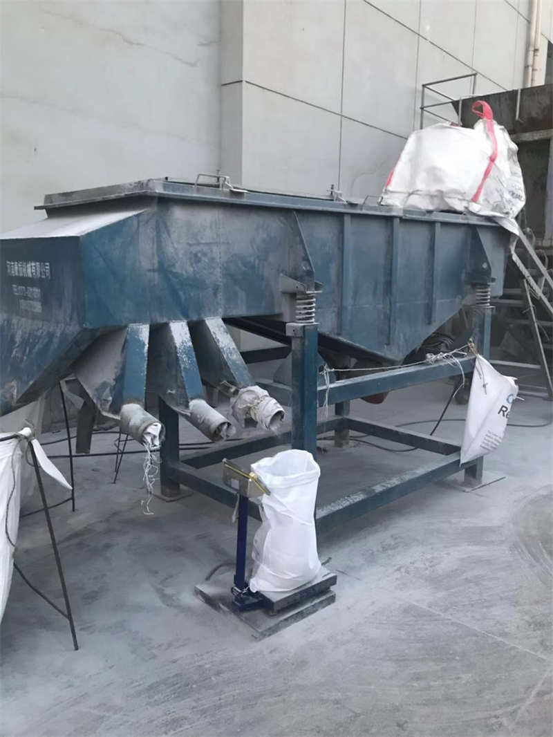 直線篩、螺旋輸送機客戶使用現場